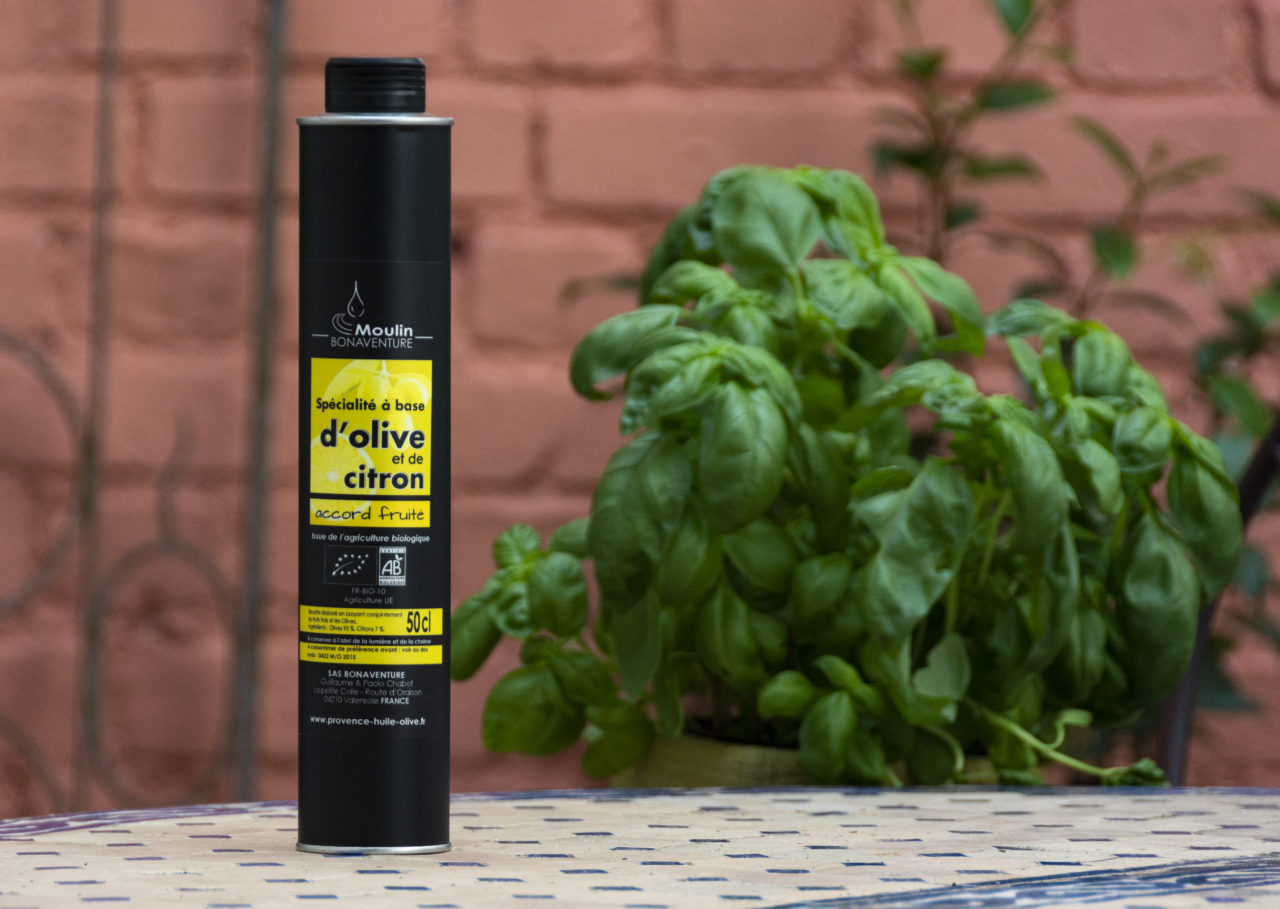 Huile d’olive et citron - bio
