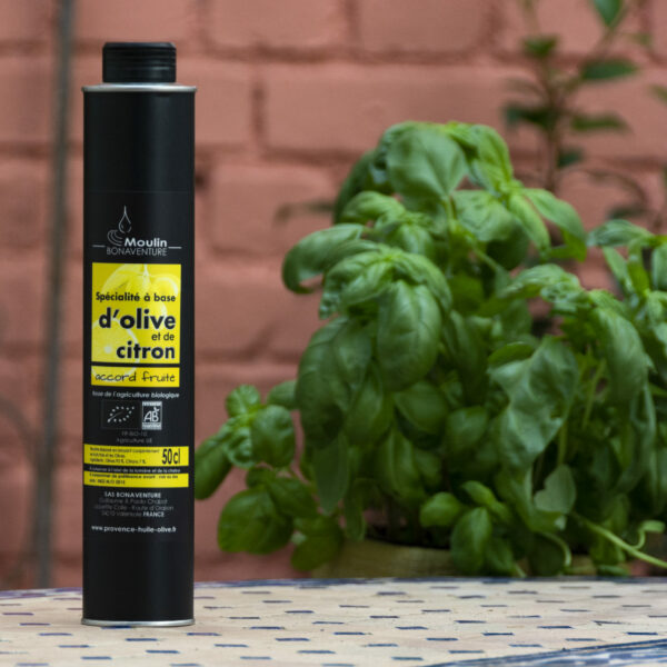 Huile d’olive et citron - bio
