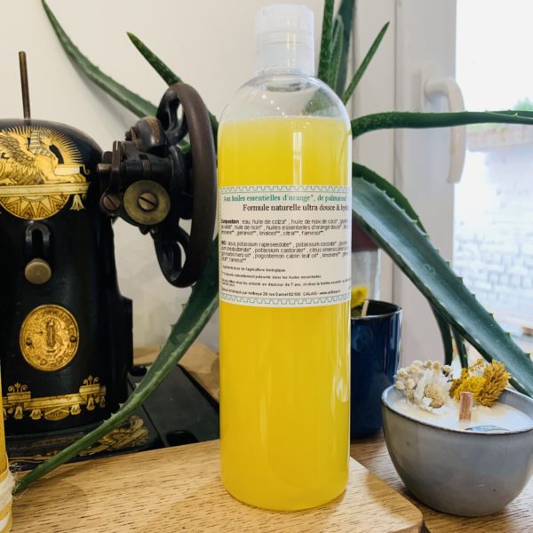 Savon liquide surgras - Orange / Palmarosa / Patchouli