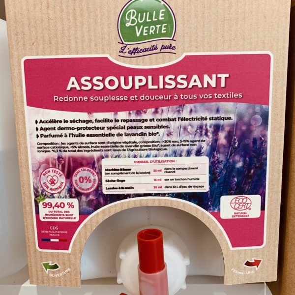 Assouplissant - Bulle verte