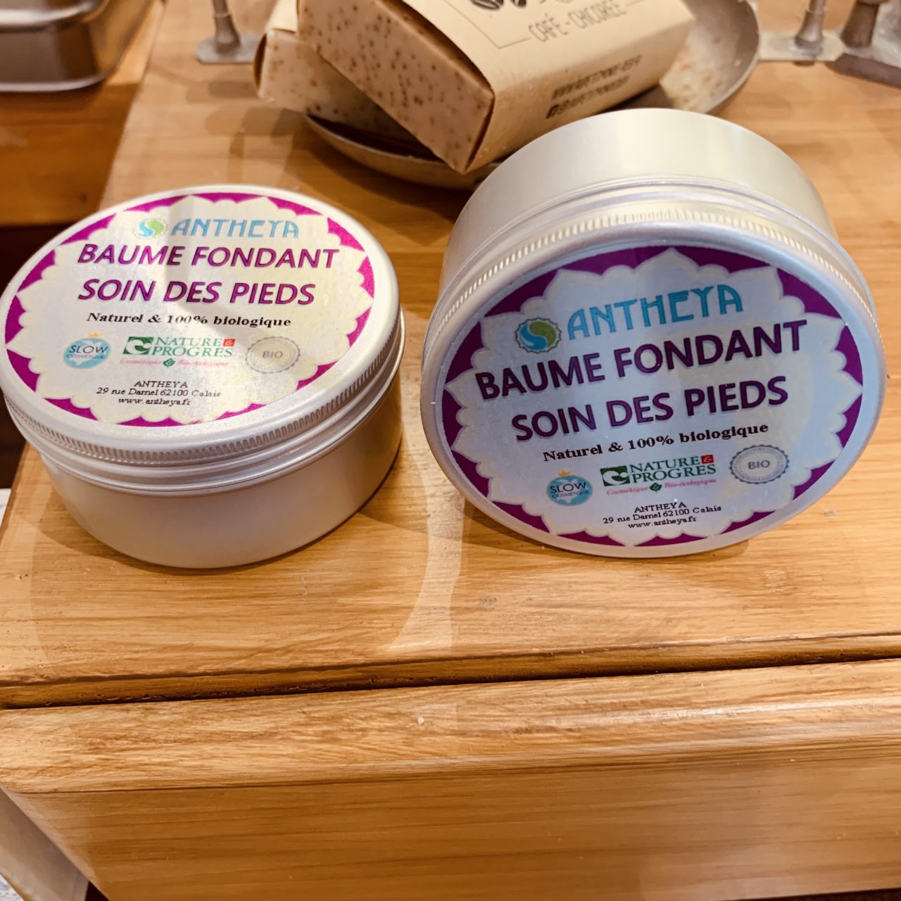 Baume végétal - Soins des pieds