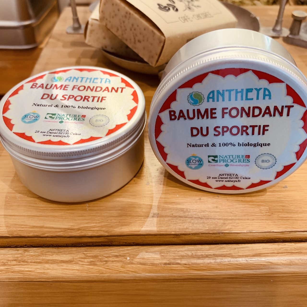 Baume végétal - Sportif