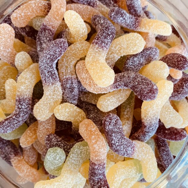 Bonbons serpents fruités - Bio et Vegan