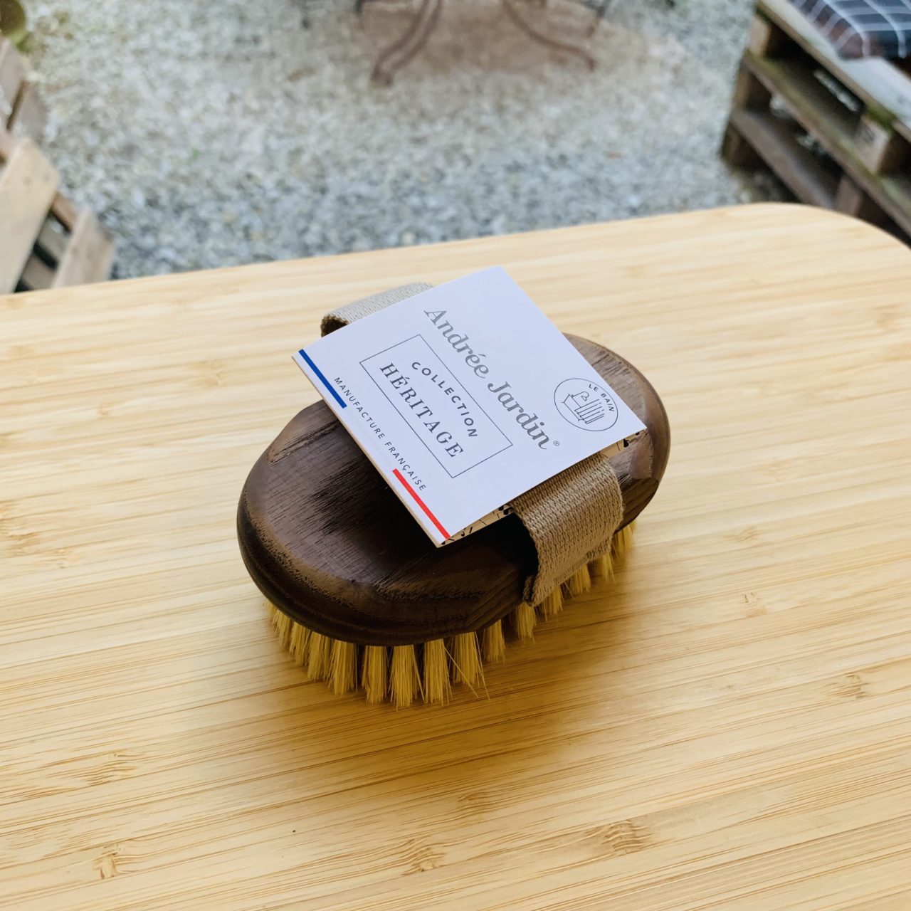Brosse de massage pour brossage à sec - Andrée Jardin