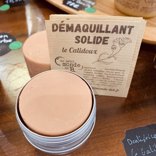 Démaquillant solide - Le Calidoux