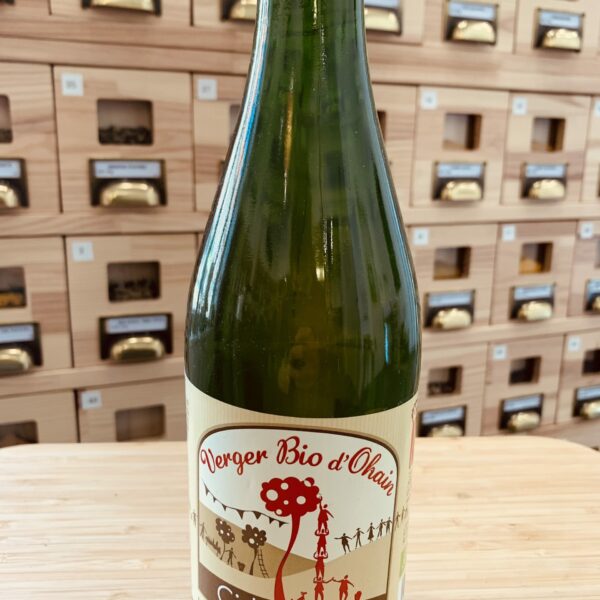 Cidre doux des vergers bio d'Ohain - 75cl