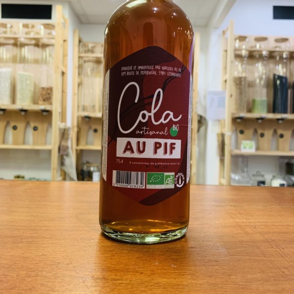 Cola artisanal et local - bio - consigné