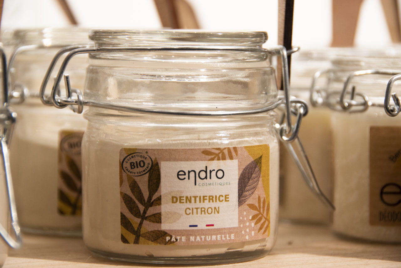 Dentifrice en pâte zeste citronné