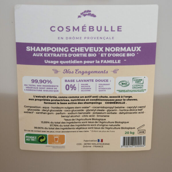 Shampoing liquide cheveux normaux - Bio