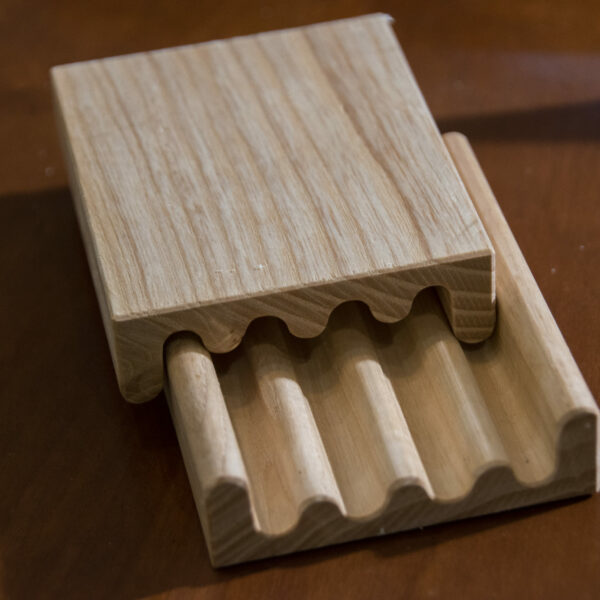 Porte savon artisanal bois de frêne