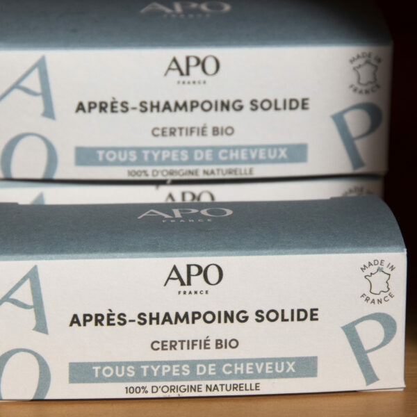 Après-shampoing solide