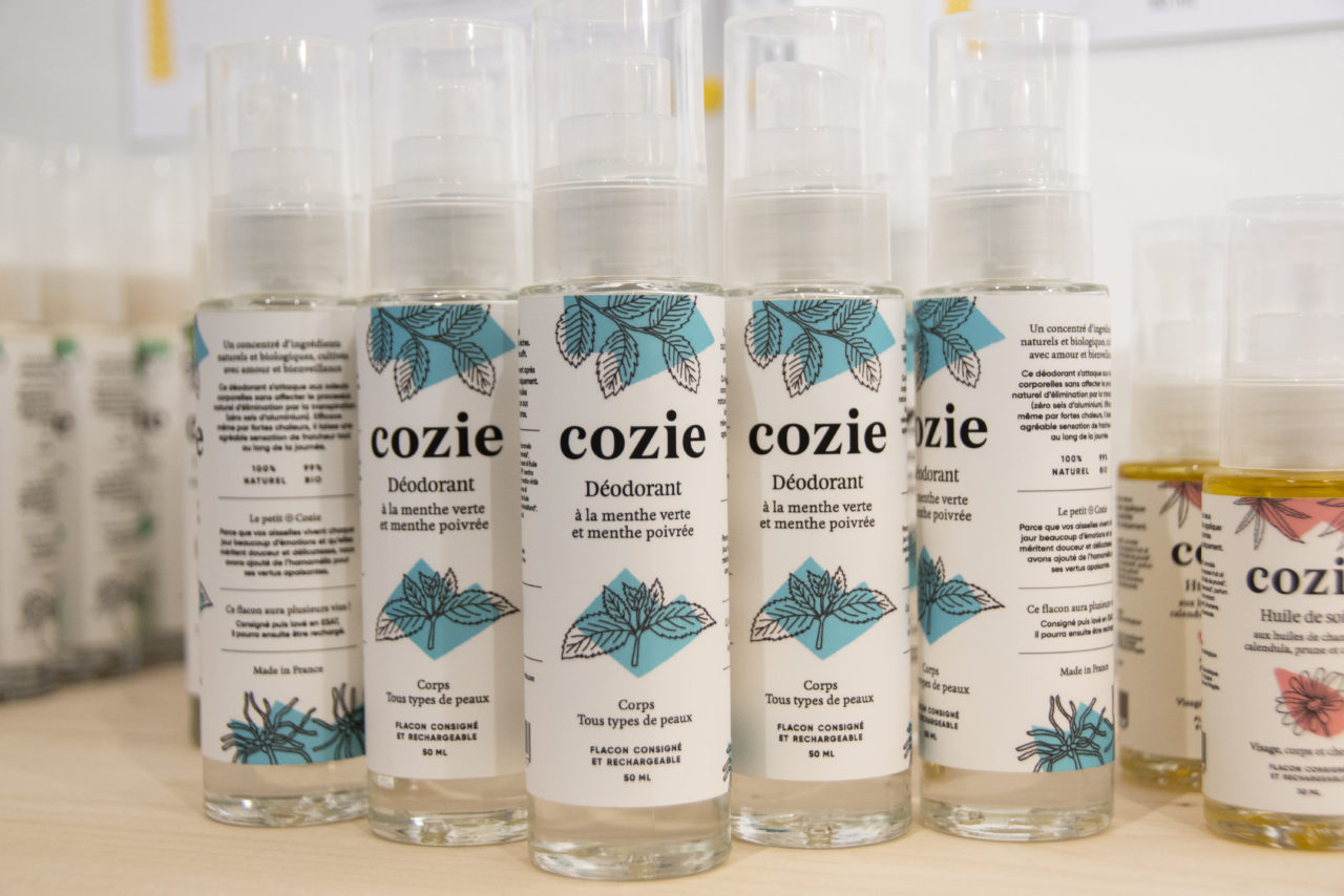 Déodorant à la menthe verte et menthe poivrée 50ml