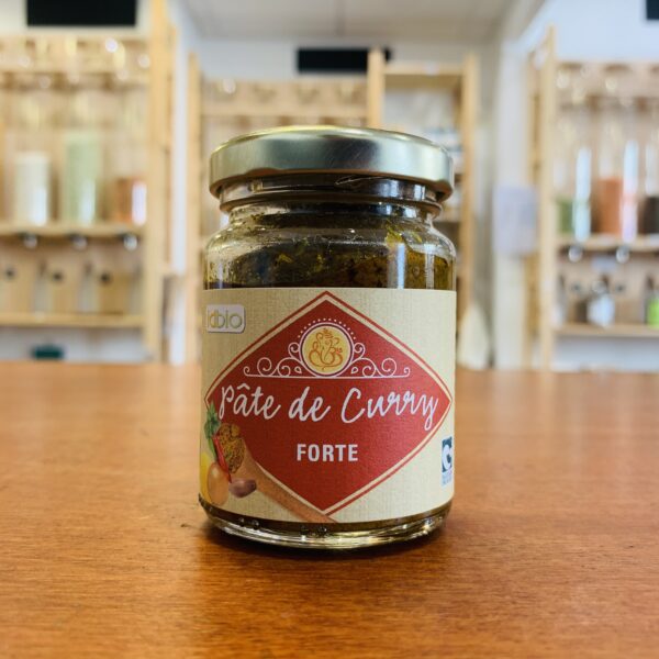 Pâte de curry forte - Bio