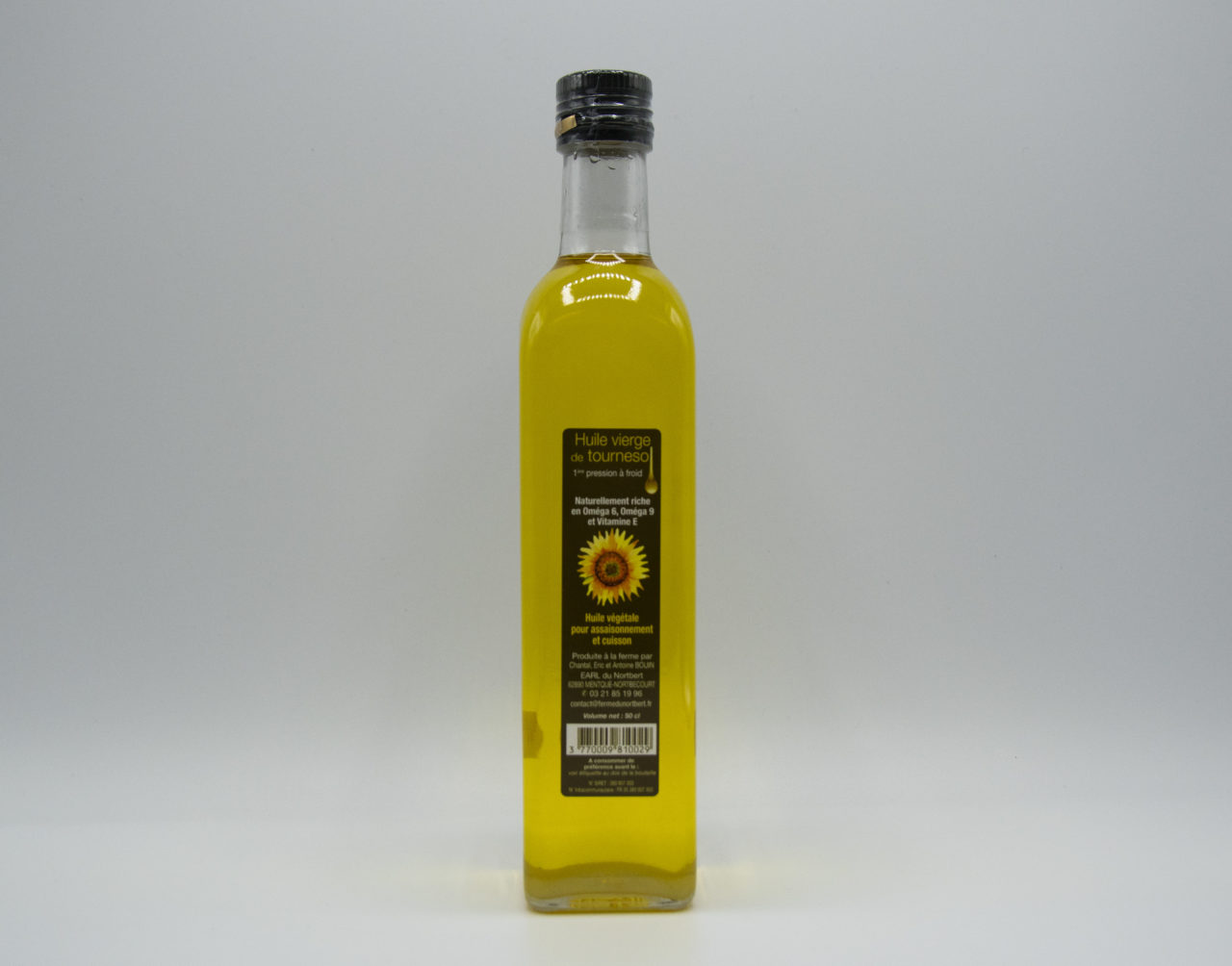 Huile de tournesol - locale - bouteille 50cl