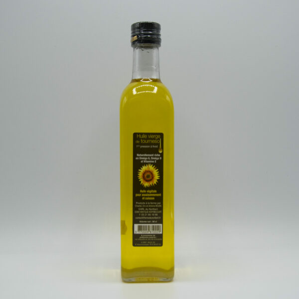 Huile de tournesol - locale - bouteille 50cl