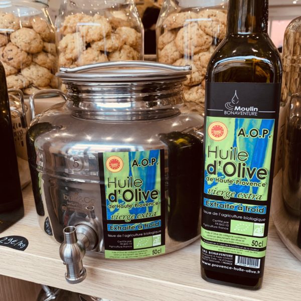 Huile d’olive AOP - bio