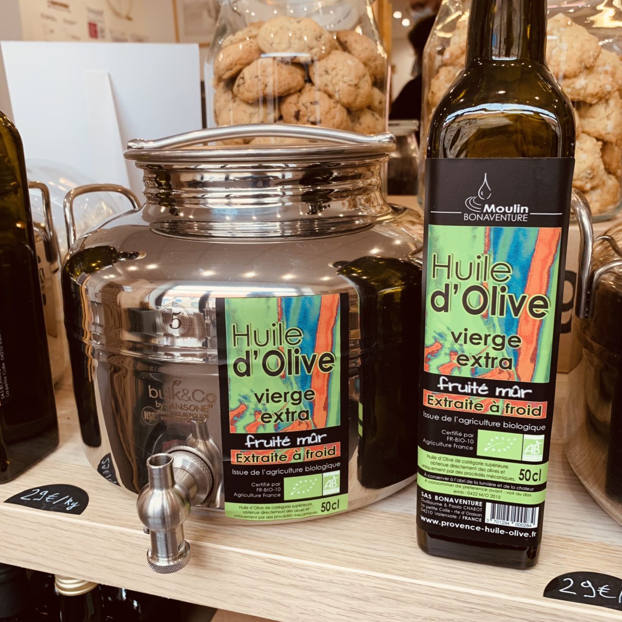 Huile d’olive fruité mûr - bio