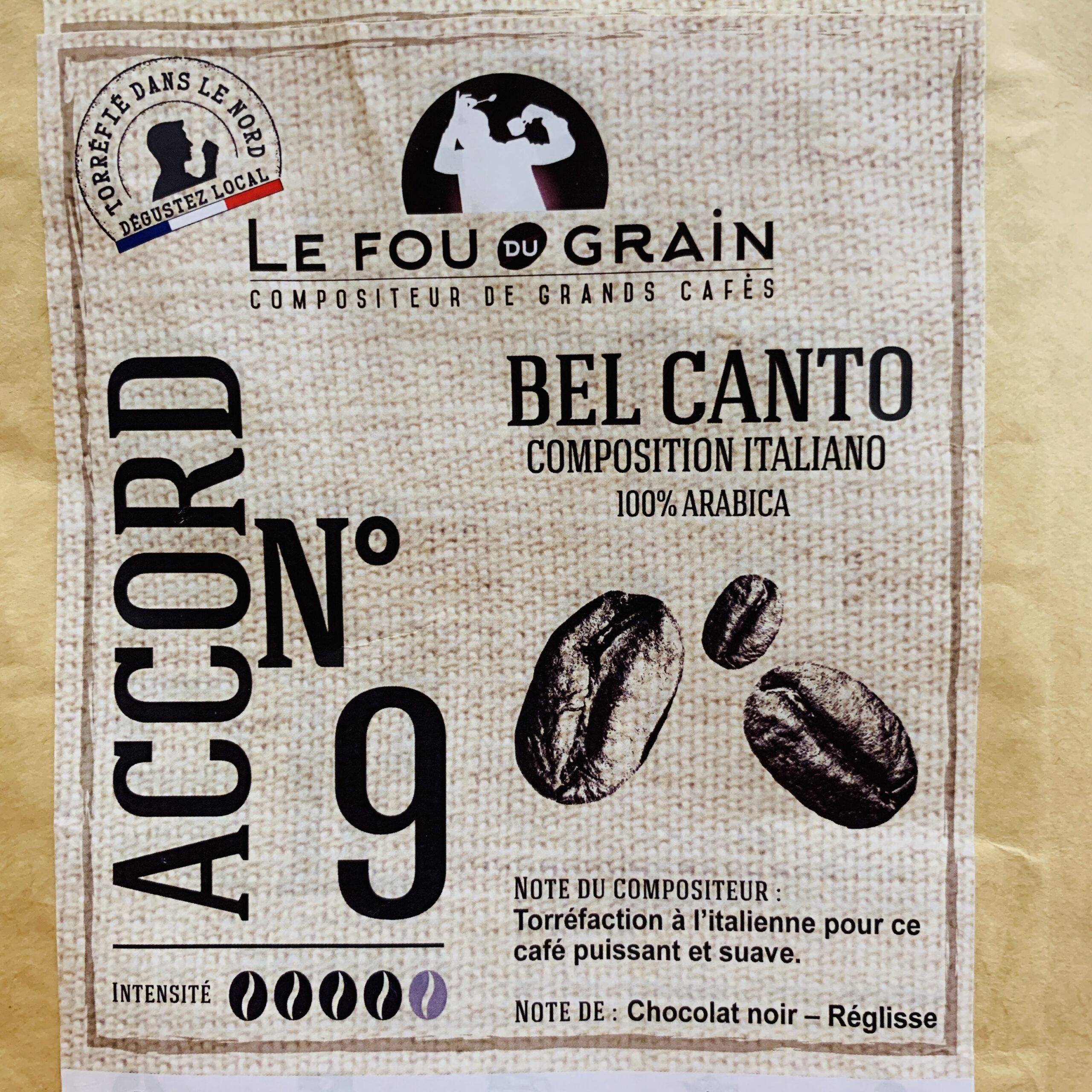 Café - Composition Bel Canto - Le Fou Du Grain