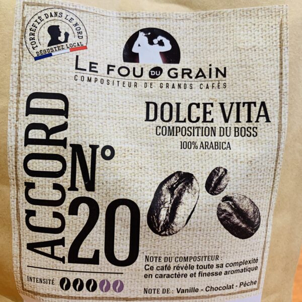 Café - Composition Dolce Vita - Le Fou Du Grain