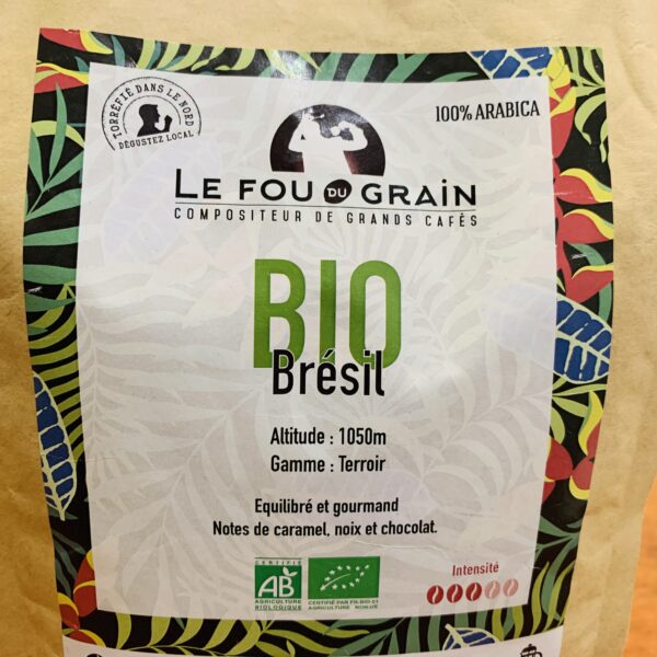 Café - Brésil - Bio - Le Fou Du Grain