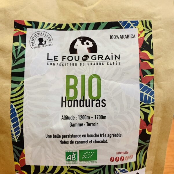 Café - Honduras - Bio - Le Fou Du Grain
