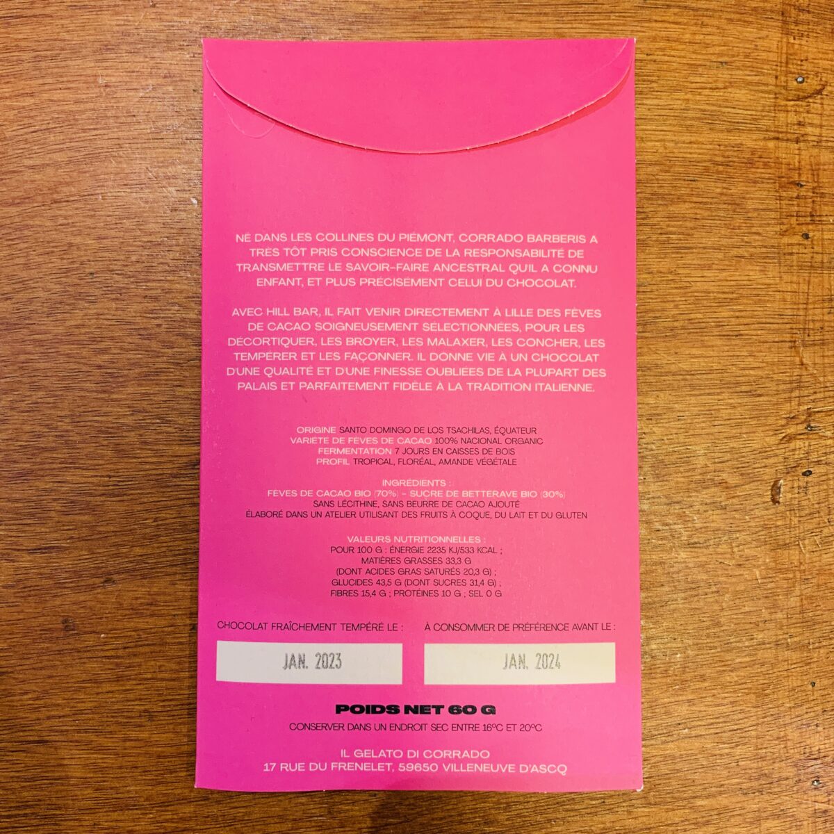 Tablette cacao pure origine - Equateur - Bio – Image 3