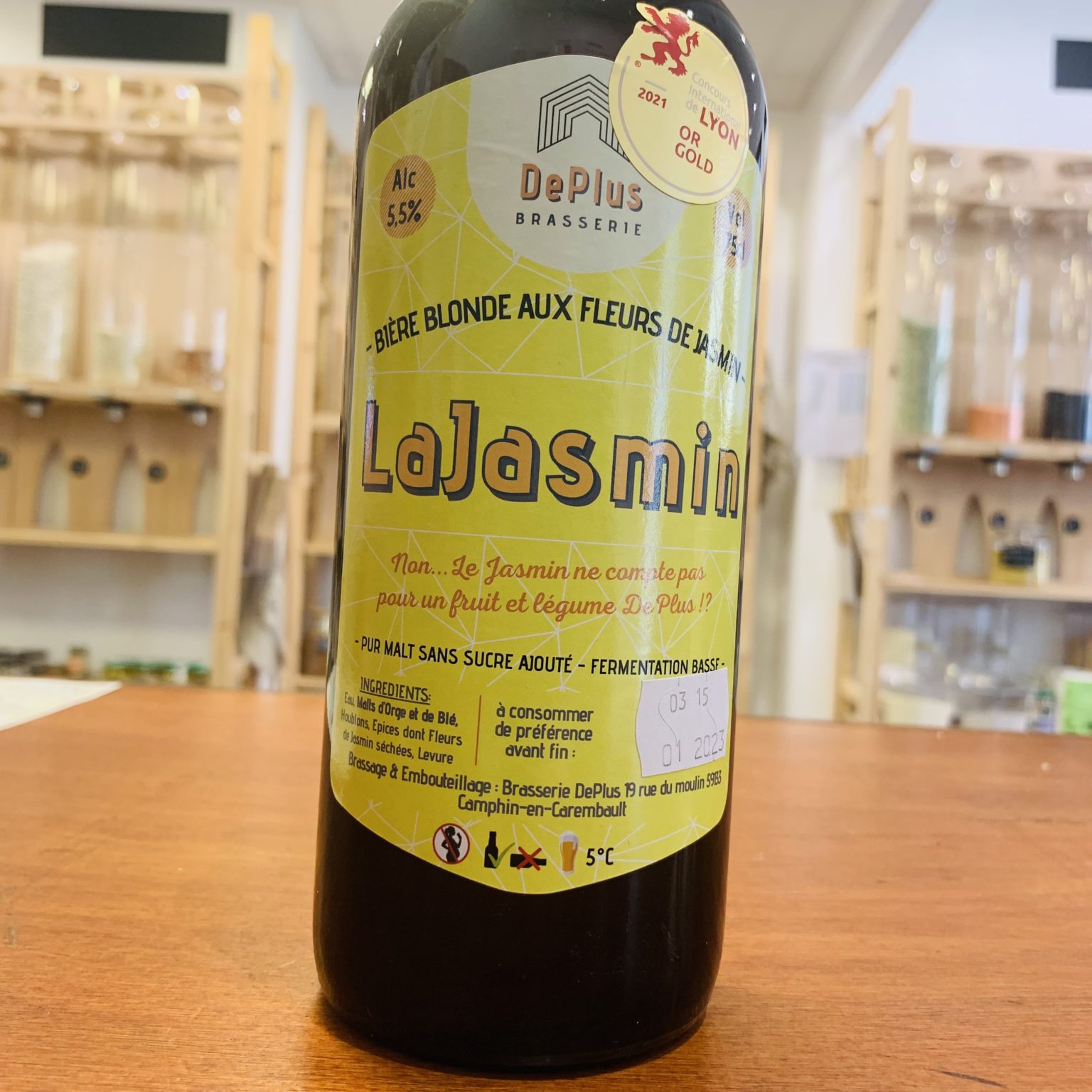 La Jasmin - Brasserie DePlus - 75cl