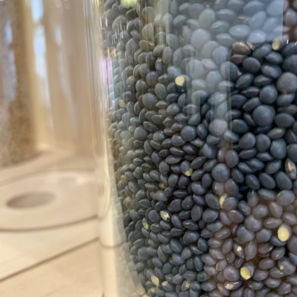 Lentilles beluga locales