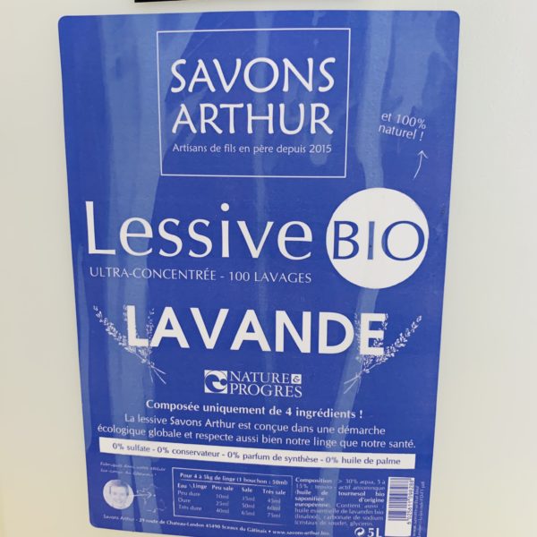 Lessive bio Lavande ultra concentrée - Savons Arthur