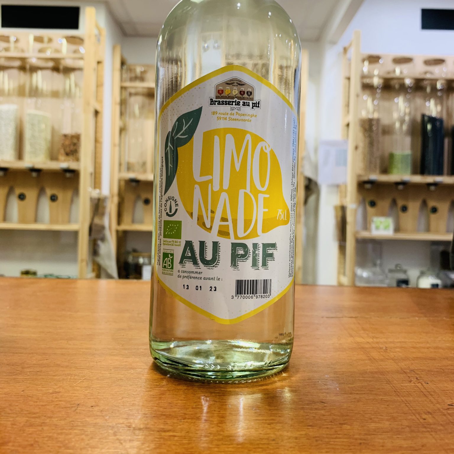 Limonade artisanale et locale - bio - consigné