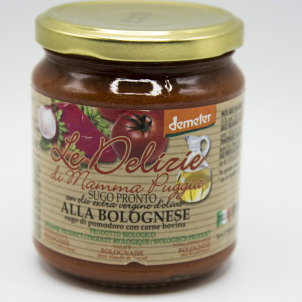 Sauce tomate à la bolognaise - bio
