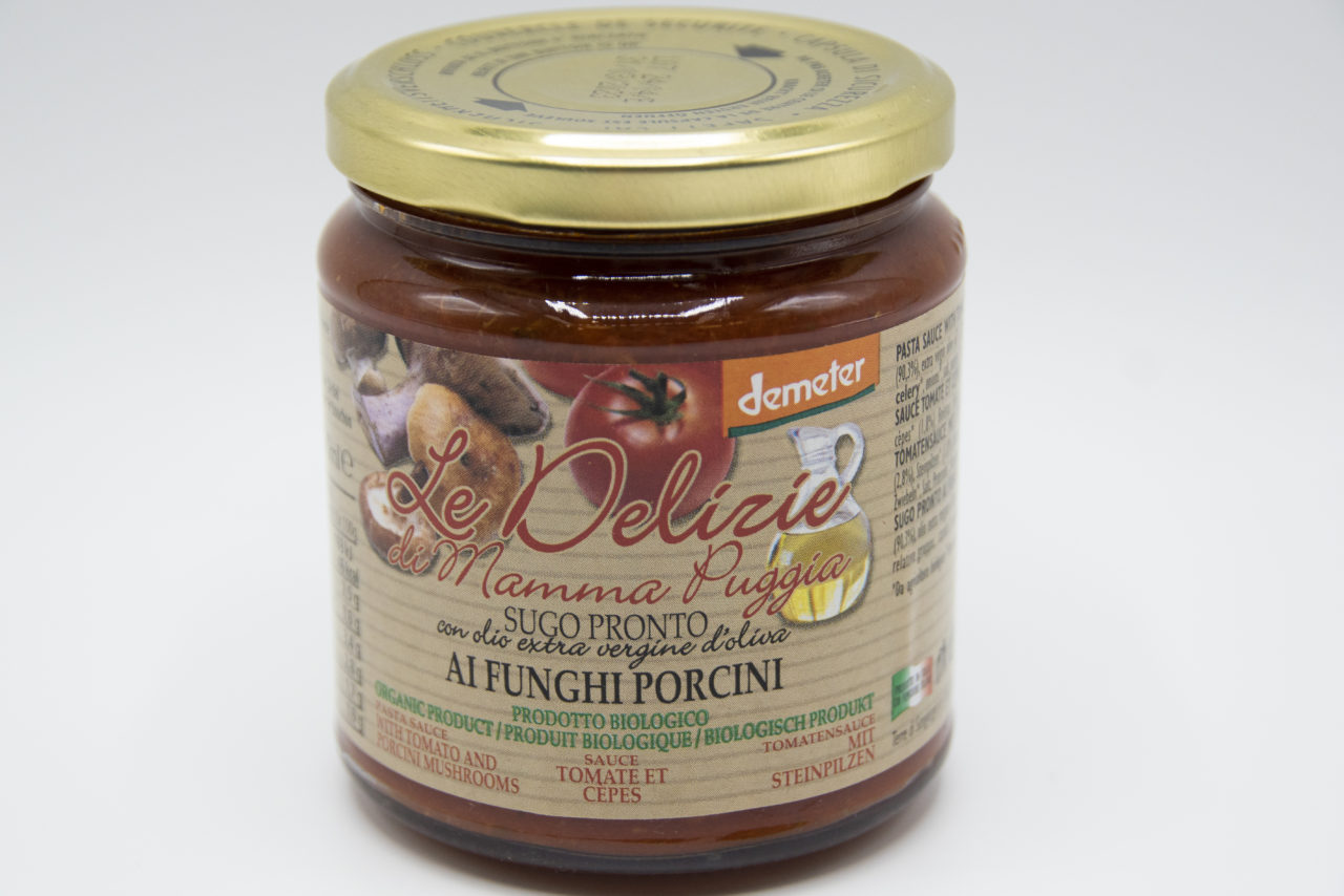 Sauce tomate aux cèpes - bio