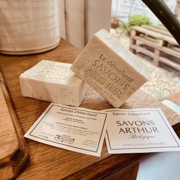 Savon solide détachant à l'huile d'olive - Savons Arthur