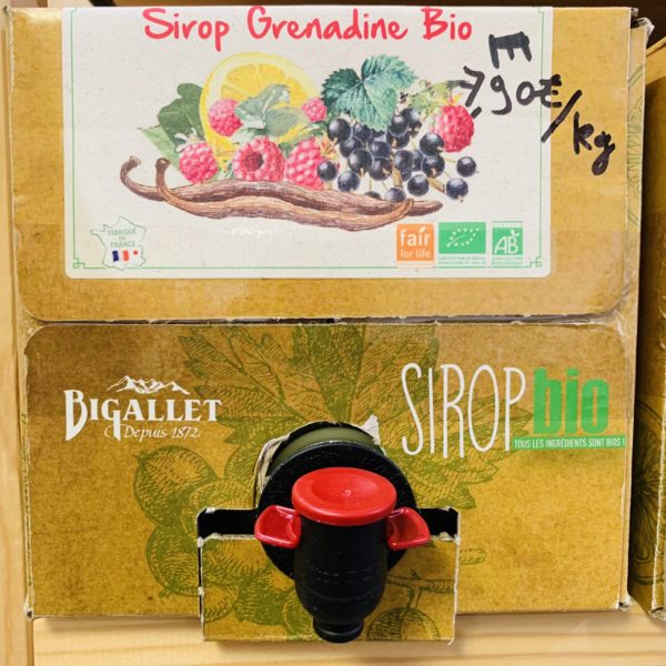 Sirop grenadine - bio