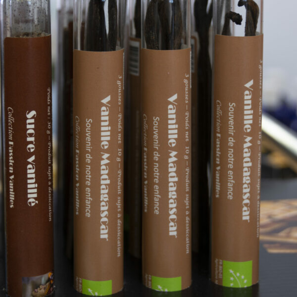 Sucre vanille 10% poudre de vanille/ 90% Sucre - Tube 30gr - Bio