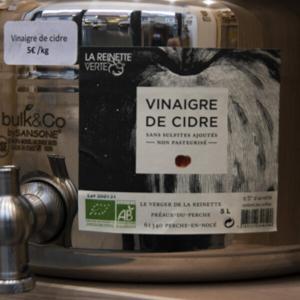 Vinaigre de cidre - bio