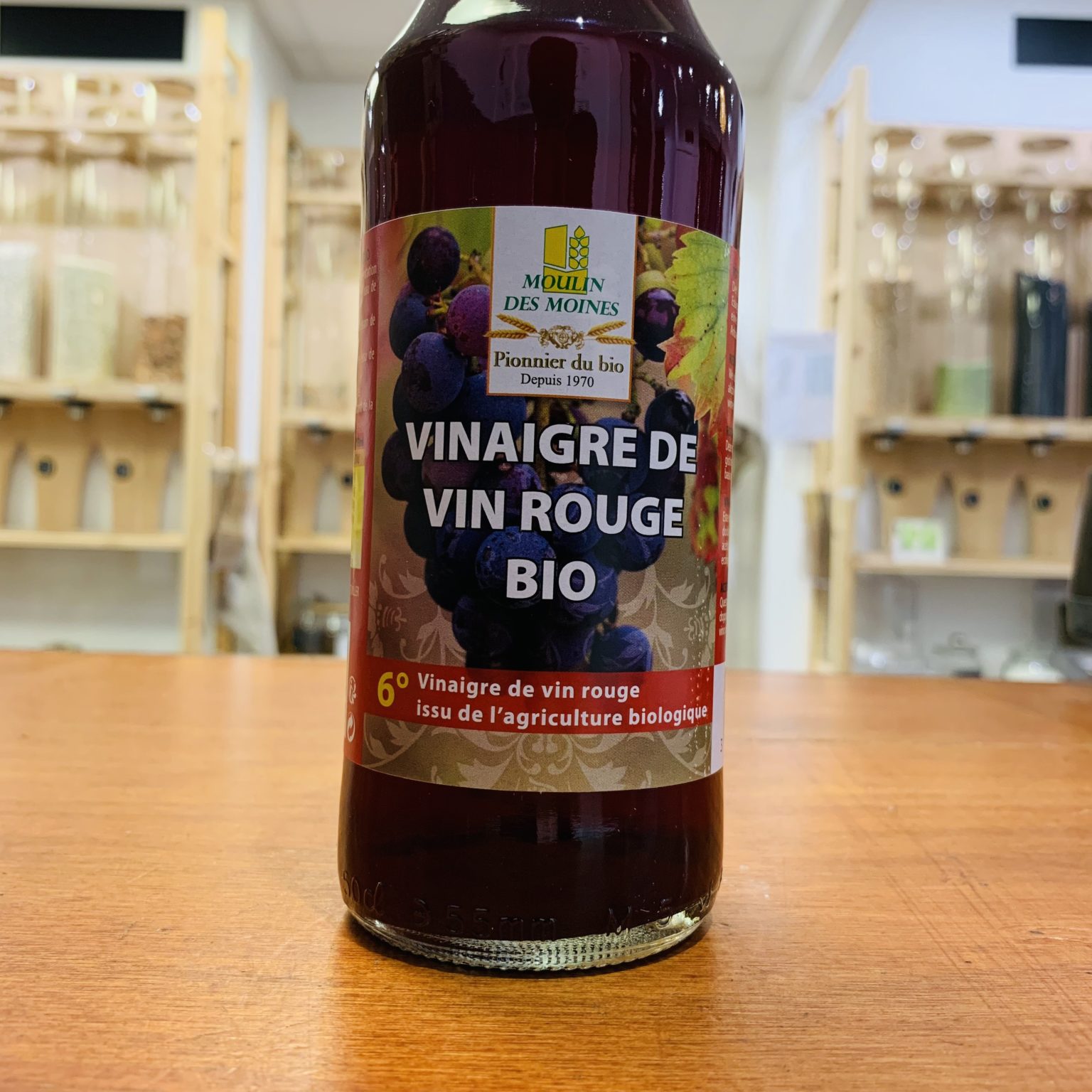 Vinaigre de vin rouge 50cl - bio